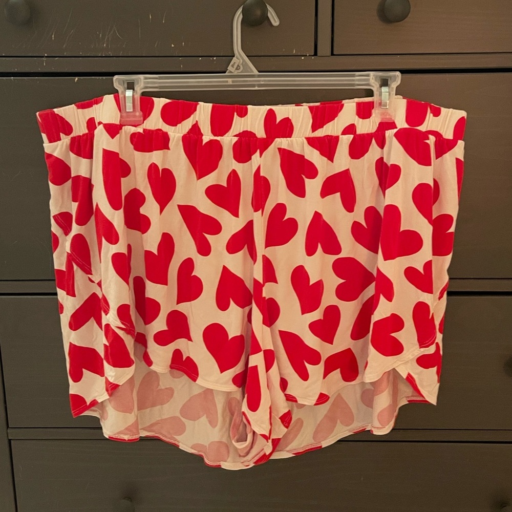 Old Navy Sleep Shorts with Hearts